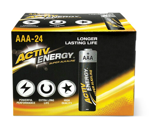 24 Pack Aaaaa Batteries Activ Energy Aldi Us 2280