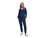 Serra Ladies 2 Piece Loungewear Set Blue In Use