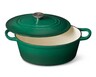 Crofton Cast Iron 4.6 Qt French Oven Green