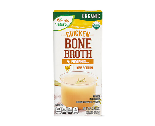 Organic Chicken or Beef Bone Broth - Simply Nature | ALDI US