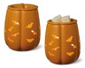 Huntington Home Halloween Wax Warmer Orange Pumpkin In Use