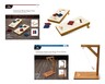 Crane Tabletop Wood Game Bean Bag Toss &amp; Ring and Hook In Use