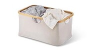 Easy Home Bamboo Collapsible Basket