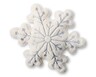 Merry Moments Holiday Sherpa Pillow Snowflake