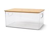 Crofton Bamboo Fridge or Pantry Organizers Large Bin