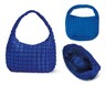 LIVE IN STYLE Quilted Carry All Tote Blue