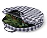 Huntington Home Wreath Storage Bag Buffalo Plaid In Use