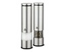 Ambiano Electric Salt and Pepper Mill Set Silver