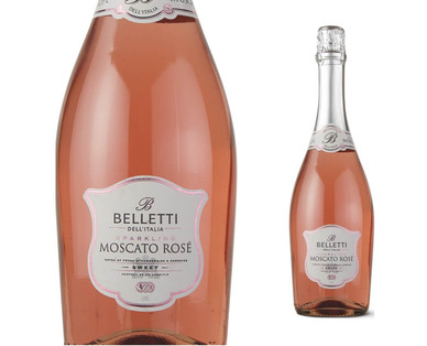 Sparkling Moscato Rose Wine Belletti Aldi Us