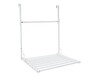 Huntington Home Over the Door Drying Rack White View 1