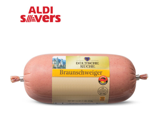 ALDI Savers Deutsche Küche Braunschweiger