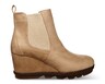 Serra Ladies Wedge Booties Tan