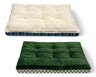 Heart to Tail Orthopedic Pet Bed Blue Plaid and Green Windowpane Large