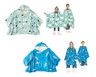 Lily &amp; Dan Children&#039;s Wearable Blanket Polar Bear and Shark In Use