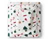 Huntington Home Twin Flannel Sheet Set Holiday Print