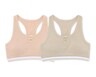 Crane Ladies Eco 2 Pk Bralette Beige &amp; Pink