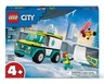 LEGO City Emergency Ambulance and Snowboarder