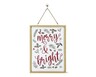 Merry Moments Reversible Wall Sign View 2