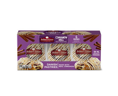 danish treat aldi pastries baker cinnamon cheese bakery roll bread desserts