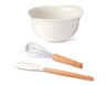 Crofton Mixing Bowl &amp; Utensil Set White