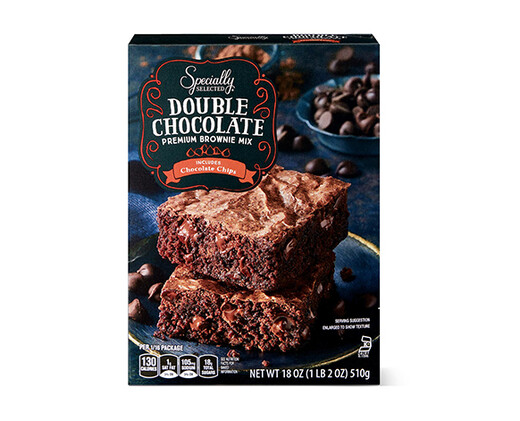 Specially Selected Double Chocolate Premium Brownie Mix