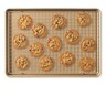 Crofton Mega Cookie Sheet with Cooling Rack Gold In Use