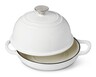 Crofton Cast Iron Bread Dome White