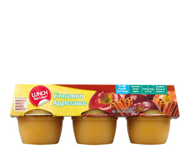 Lunch Buddies Applesauce Cups Cinnamon Or Strawberry | ALDI US