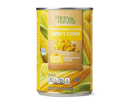 Canned Whole Kernel Corn - Happy Harvest