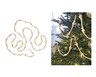 Merry Moments Holiday Wooden Beaded Garland Natural Wooden In Use