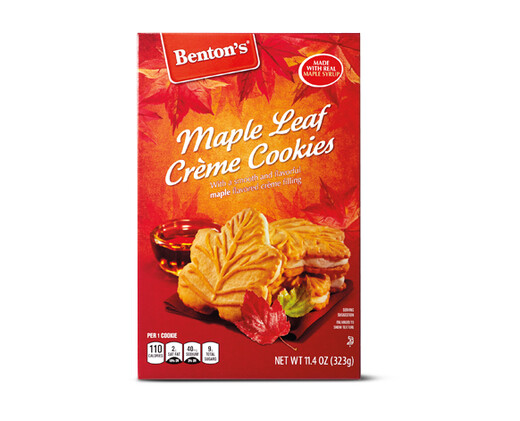 Benton&#039;s Maple Leaf Créme Cookies