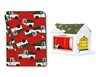 Disney Holiday Throw in Gift Box Mickey In Truck Red