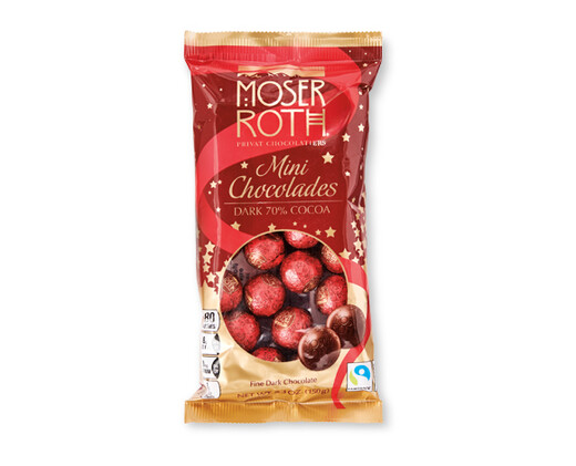 Moser Roth 70% Dark Chocolate Mini Chocolades