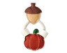 Heart to Tail Rope &amp; Bone Dog Toy Pumpkin &amp; Acorn