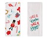 Merry Moments 2 Piece Holiday Towel Set All is Bright