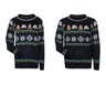 ALDI Men&#039;s or Ladies Holiday Sweater Black