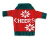 Merry Moments Ugly Sweater Wine Bottle Cover