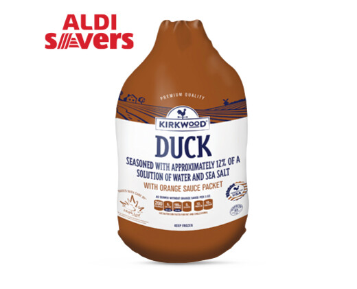 ALDI Savers Kirkwood Whole Duck with Orange Sauce