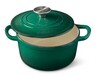 Crofton Cast Iron Dutch Oven 18cm Green