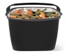 Crofton Mini Countertop Compost Bin Black In Use