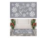 Merry Moments 18&quot; x 30&quot; Holiday Artisan Accent Rug Let it Snow In Use