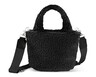 LIVE IN STYLE Sherpa Tote Black