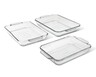 Crofton 3 pc. Glass Baking Dish Set