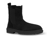 Serra Ladies Genuine Suede Boots Dark Grey