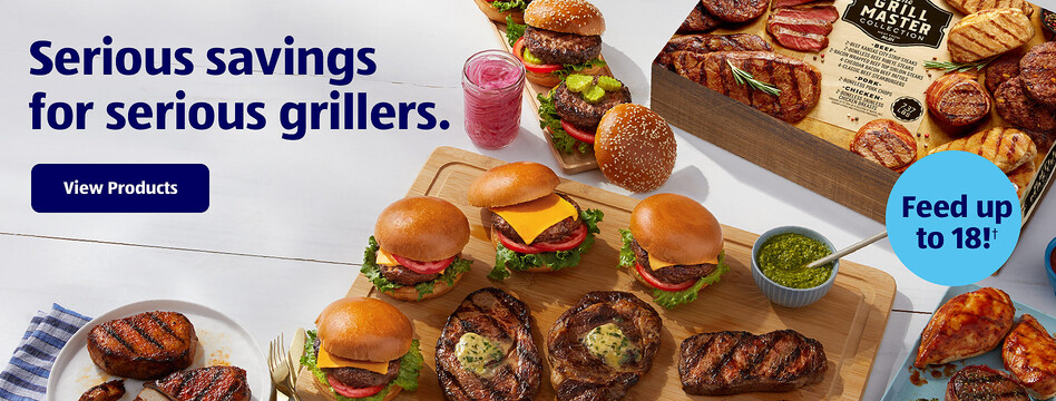 Serious savings for serious grillers. Feed up to 18!†. View Products.