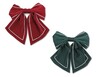 Visage Hair Accessories Bling Bows Red and Green