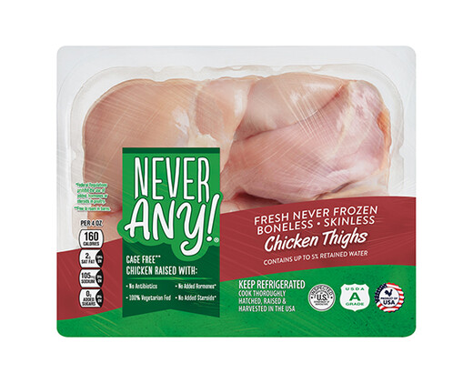 Never Any! ABF B/S Chicken Thighs