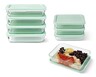 Crofton Glass Meal Prep Containers Green In Use