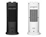 Ambiano Oscillating Ceramic Tower Heater Black and White View 1