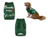 Heart to Tail Holiday Pet Sweater Santa Pawz In Use